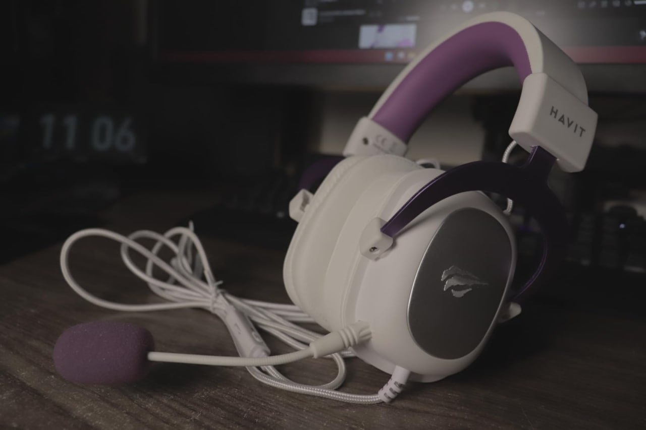 Headphone Havit Purple H2002d