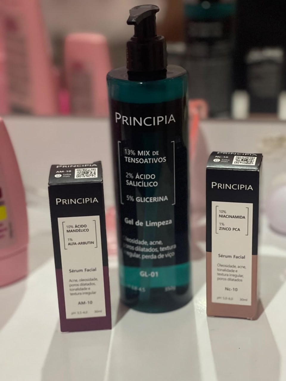 Kit Principia Skincare GL-01 + AM-10 + NC-10
