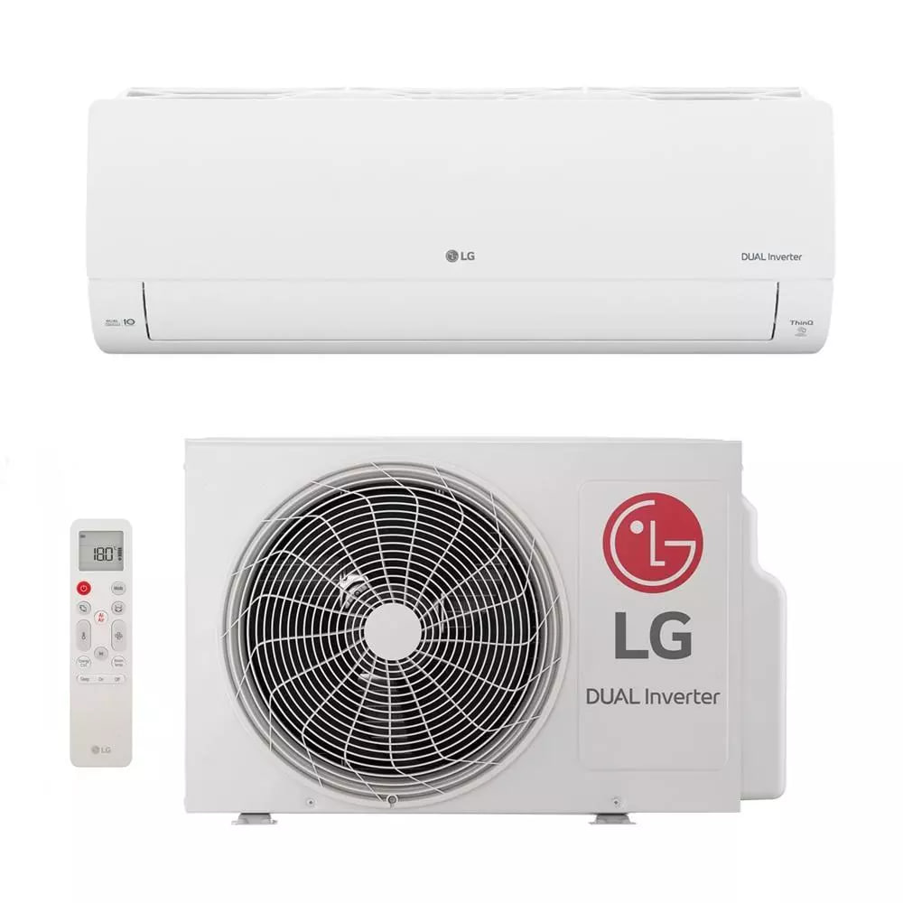Ar Condicionado Split LG Hi Wall Dual Inverter Voice AI 9.000 BTU