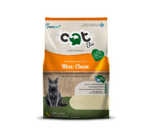 Areia Catbio Biodegradável 4 Kg