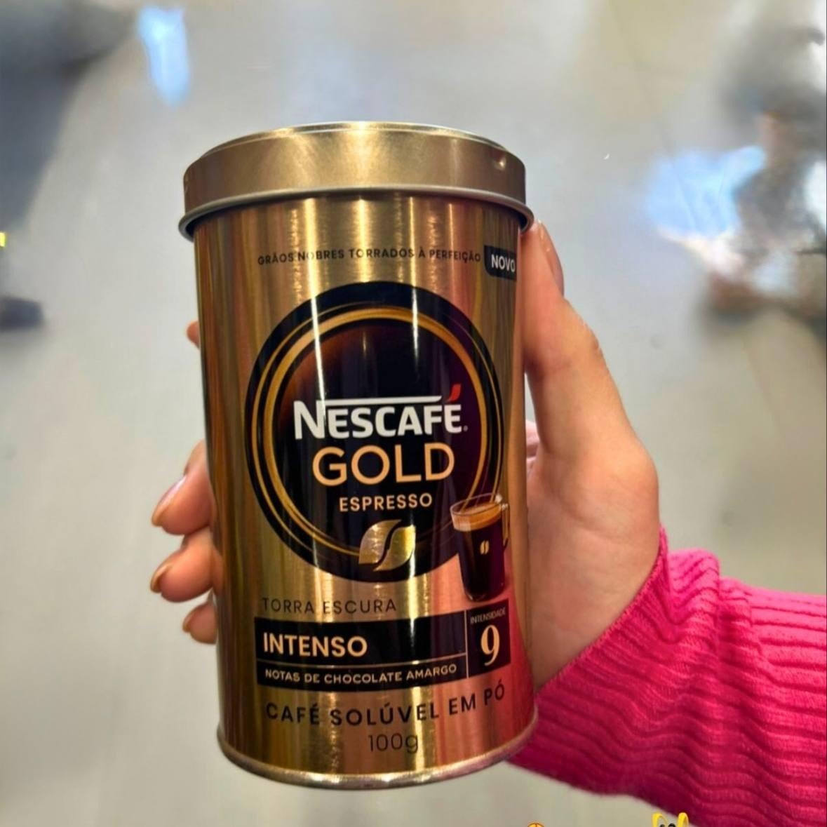 Café Solúvel Nescafé Gold Espresso Intenso 100g