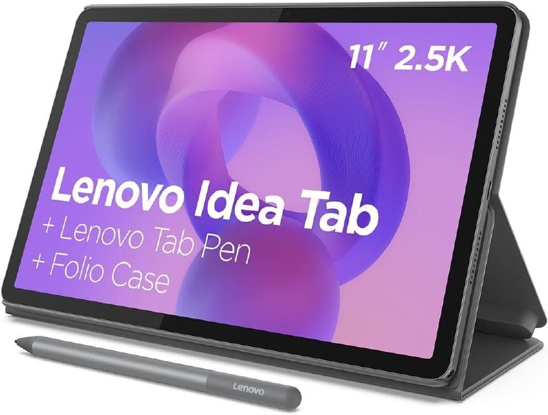 Tablet Lenovo IdeaTab 12.1" 8/128GB 2.5K 90Hz com Caneta e Capa