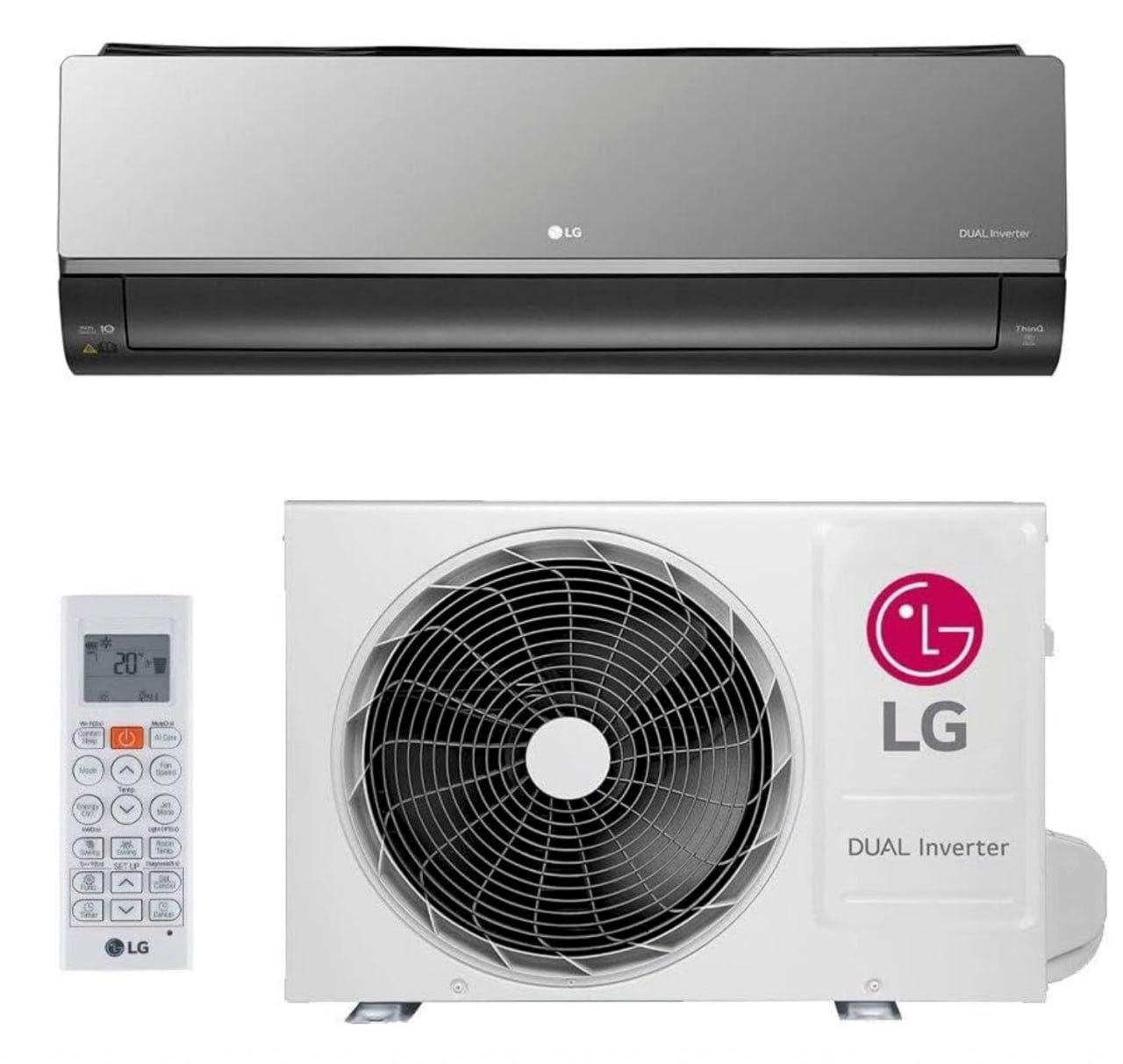 Ar Condicionado Hi Wall Inverter LG Dual Voice Artcool 12.000 Btus