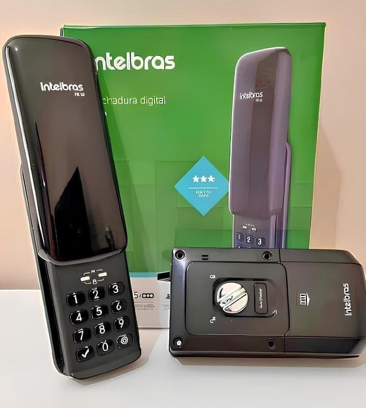 Fechadura Digital Intelbras FR10 Uso Interno/Externo