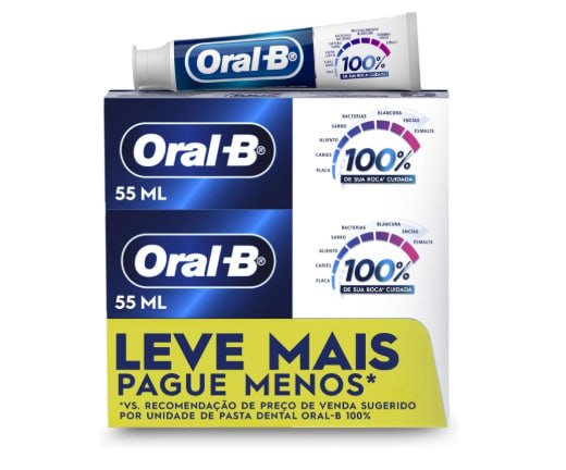 Oral-B Pasta de Dente 70g - Pack 3 Unidades