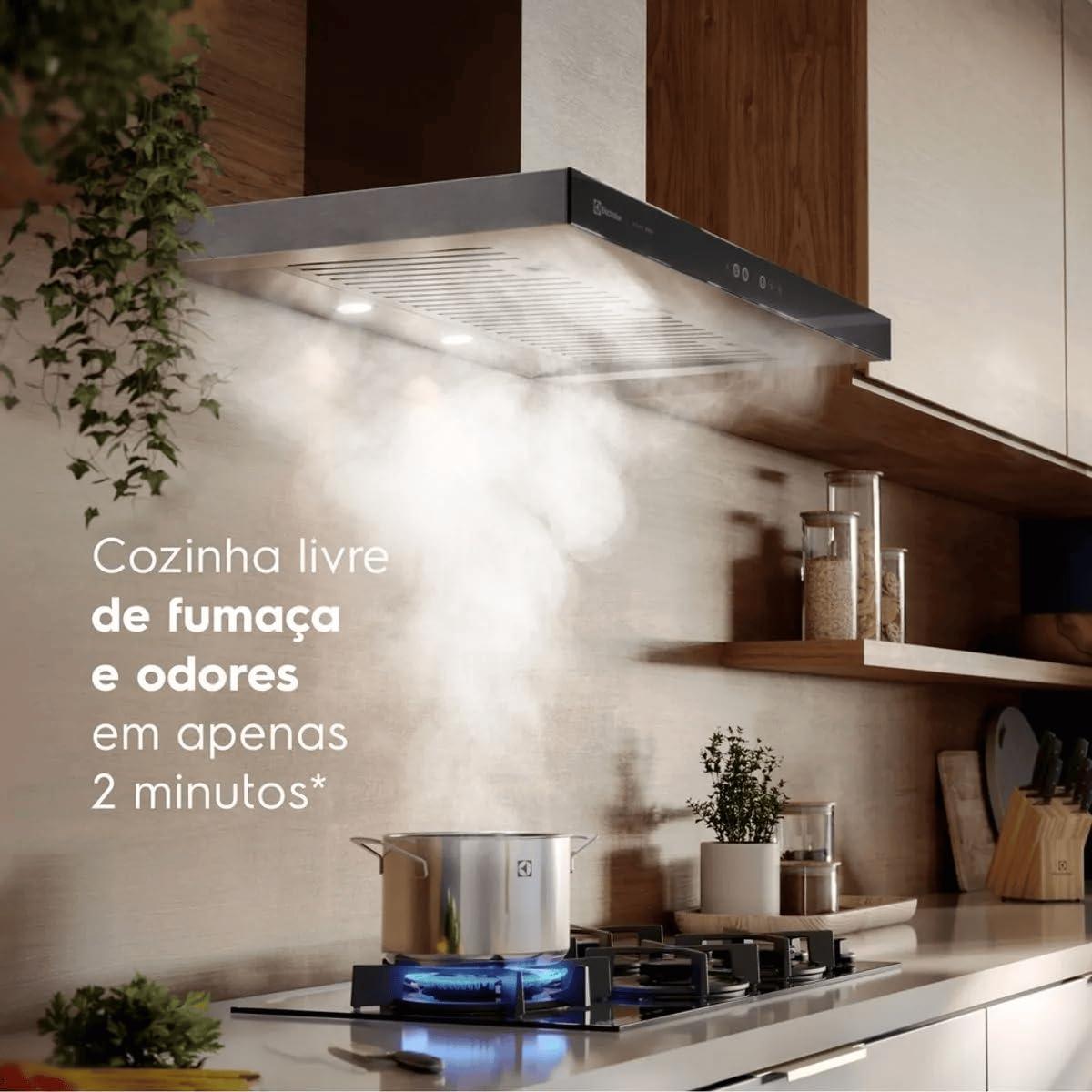 Coifa de Parede 90cm Inox Home Pro CE9HP Electrolux