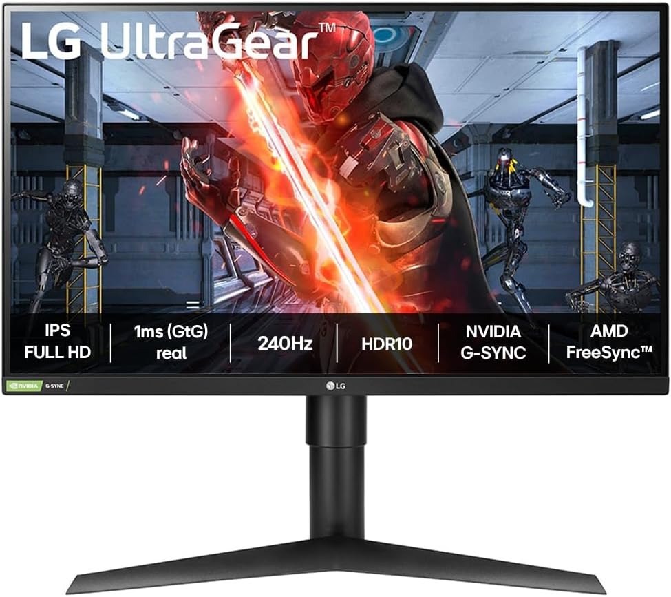 Monitor LG UltraGear 27" IPS Full HD 240Hz