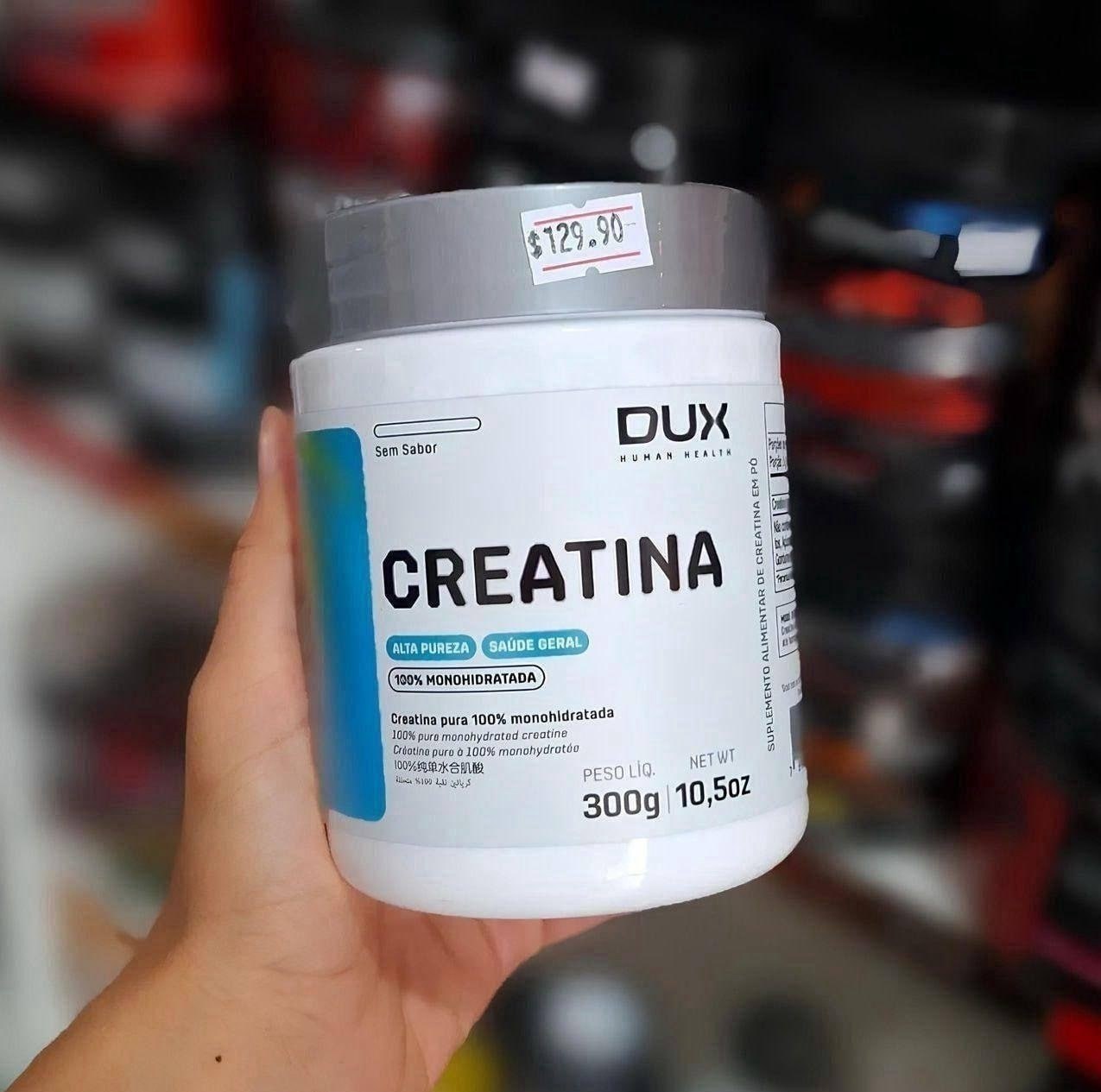 Creatina Monohidratada 100% 300g Dux Nutrition