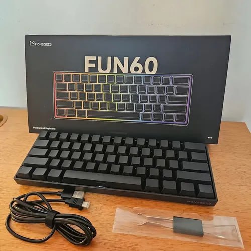 Teclado Mecânico Gamer Akko x Monsgeek Fun60 Pro 8K