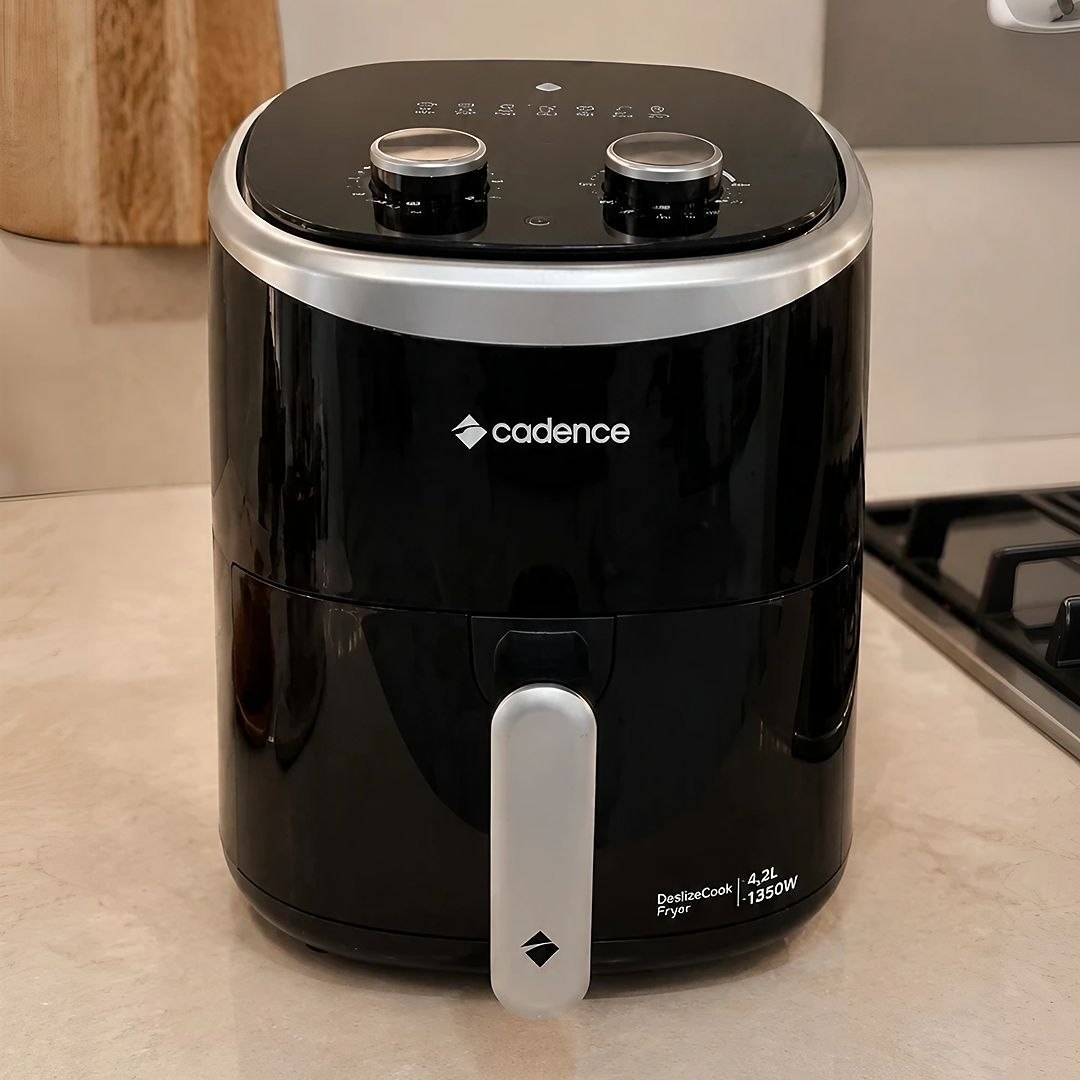 Fritadeira Air Fryer Sem Óleo 4,2L Delicook Cadence 127V