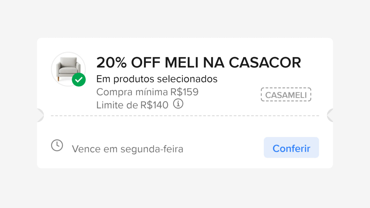 20% OFF em Produtos para Casa - Cupom CASAMELI