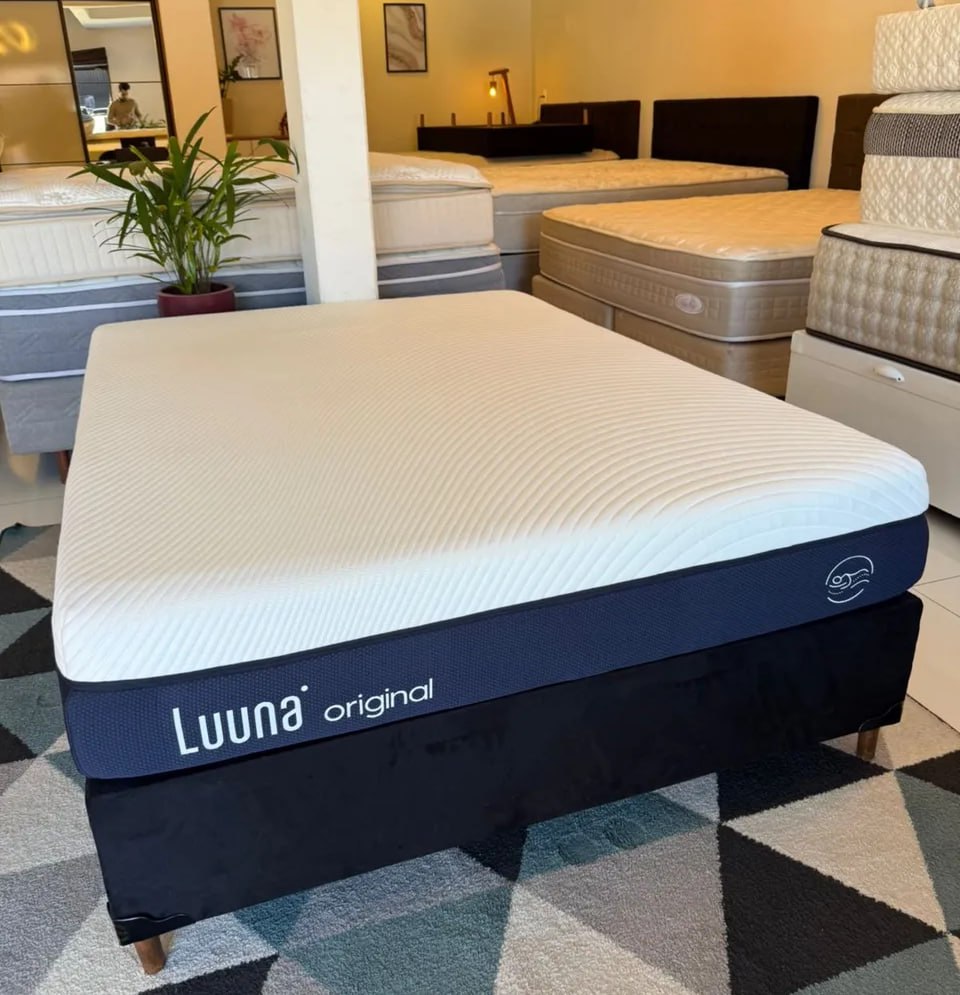 Colchão Casal Luuna Firme Espuma 26cm com Bloqueio de Movimento