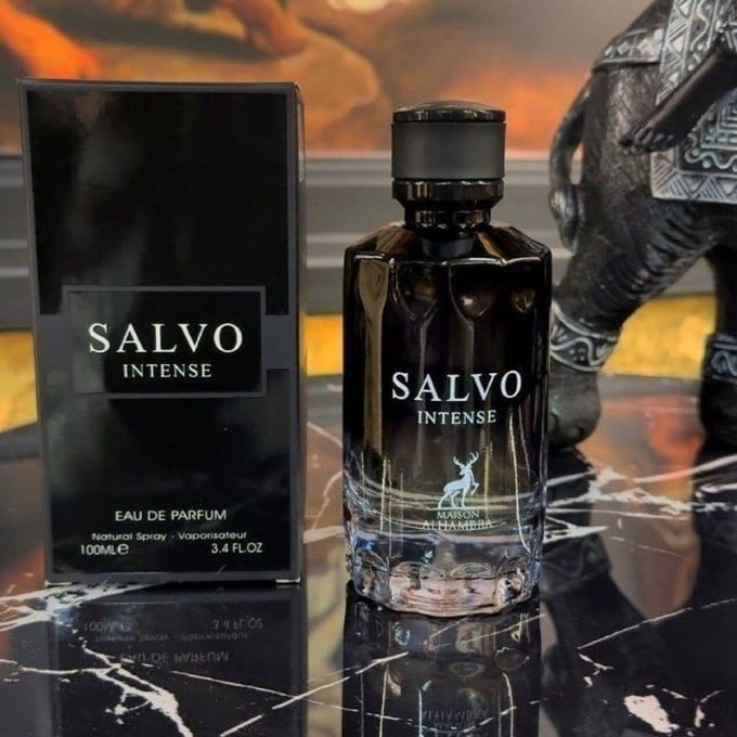 Perfume Masculino Árabe Salvo Intense 100ml