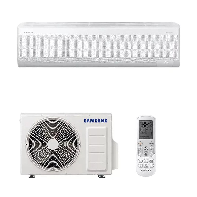 Ar Condicionado Hi Wall Samsung WindFree Connect AI 18.000 BTUs