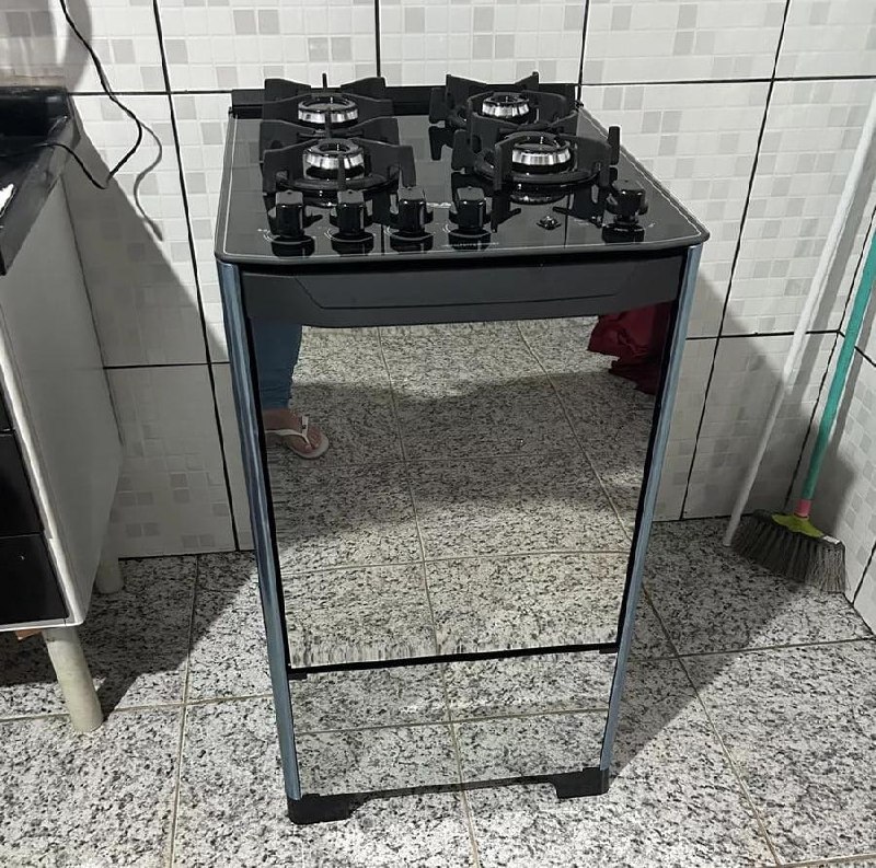 Fogão Dako Magister Style 4 Bocas 60L Bivolt