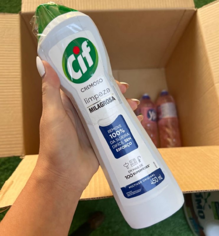 Cif Cremoso Limpeza Milagrosa 450ml Original