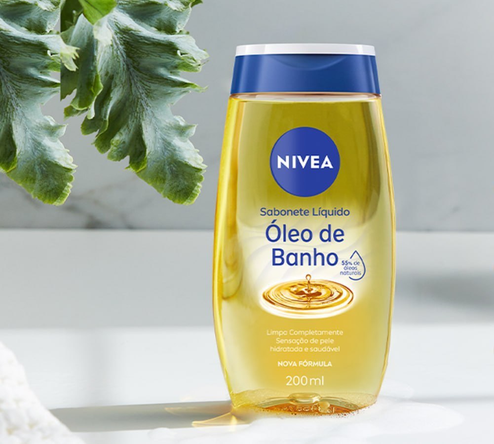 Sabonete Líquido Nivea Óleo de Banho 200ml