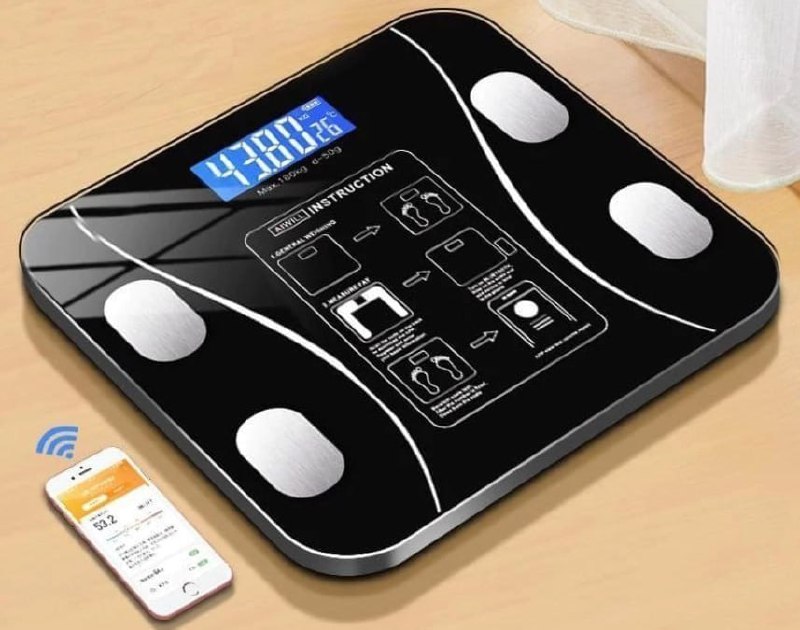 Balança Medição Corporal Bluetooth até 140kg