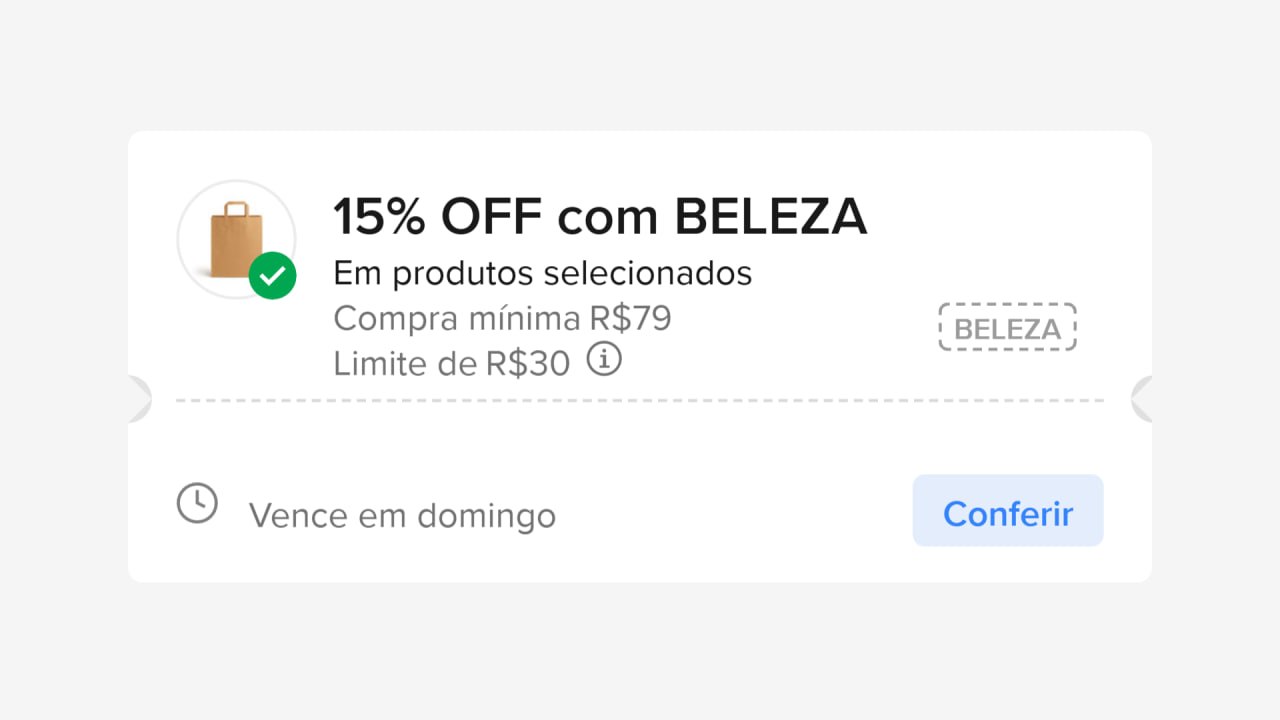 15% OFF em Produtos de Beleza - Cupom BELEZA