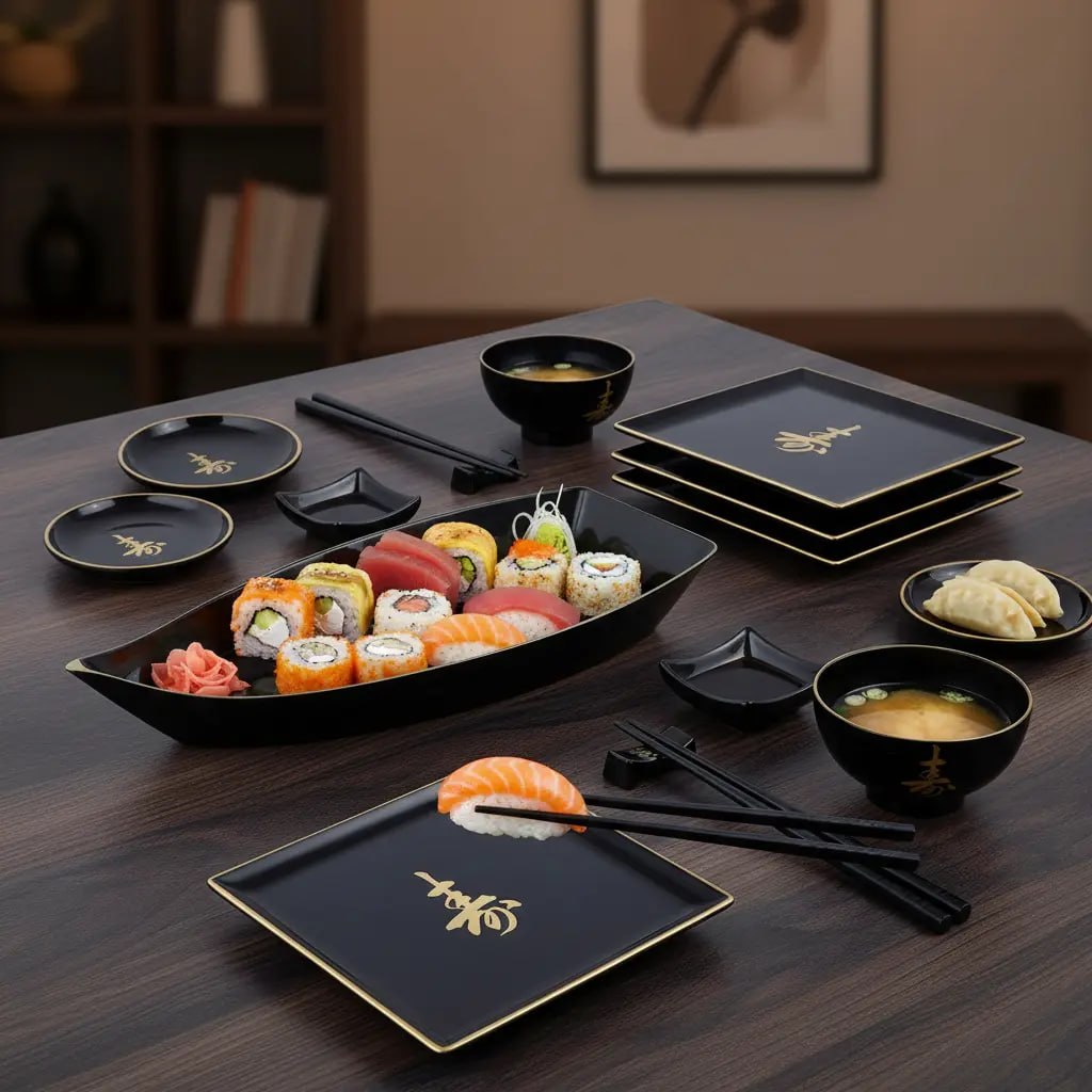 Aparelho de Jantar Sushi 21 Peças