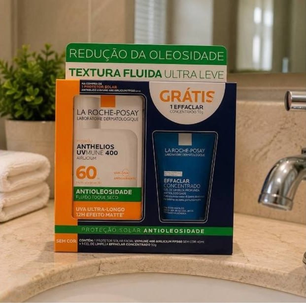 Kit La Roche-Posay Anthelios FPS60 + Effaclar Gel