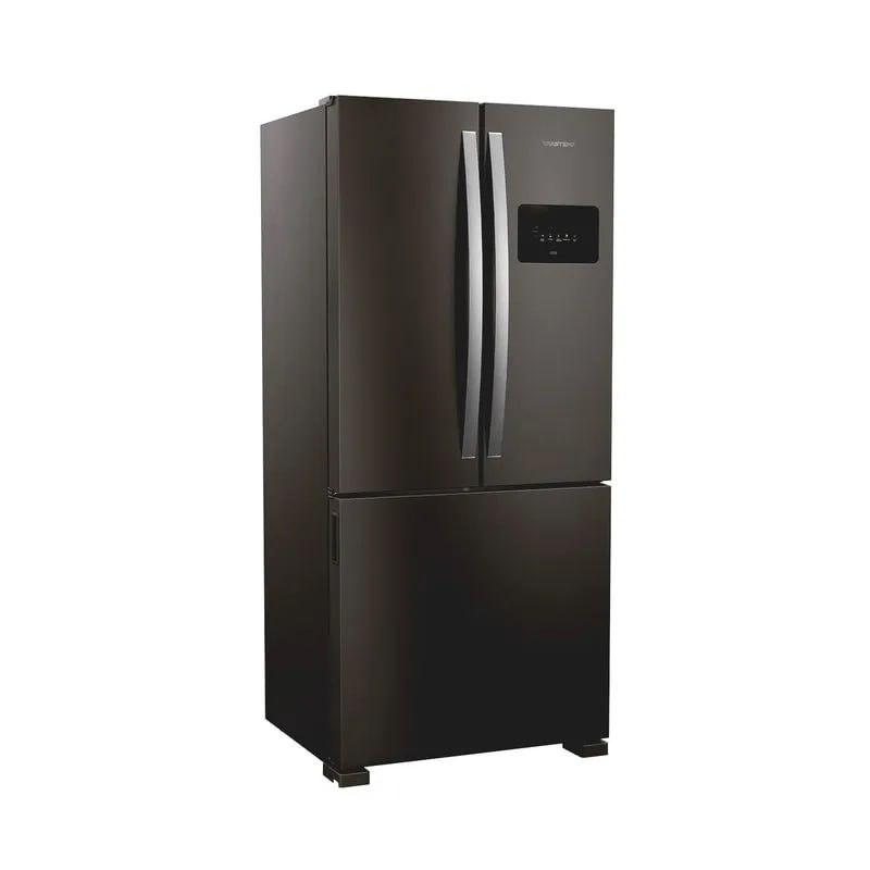 Geladeira Brastemp French Door 3 Portas Inverter 559L Black Inox