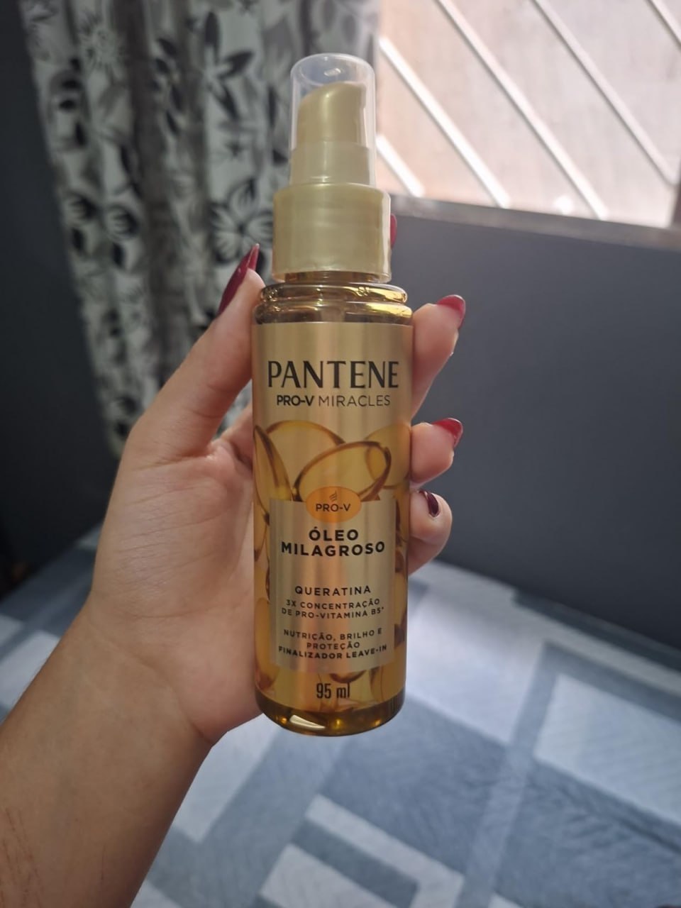 Óleo Capilar Pantene Pro-V Miracles Queratina 95ml