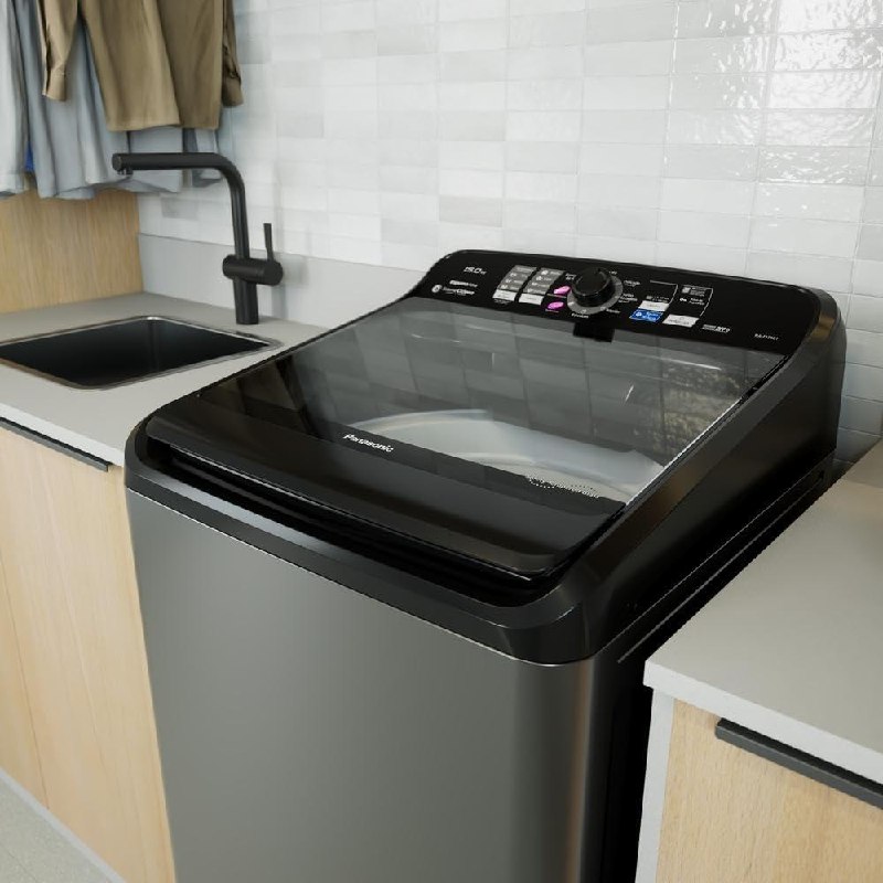Máquina de Lavar Panasonic 15kg Titânio NA-F150B1T