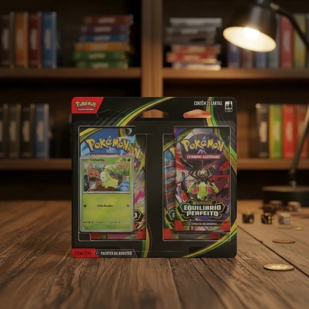 Pokémon TCG Blister Quádruplo Copag Equilíbrio Perfeito