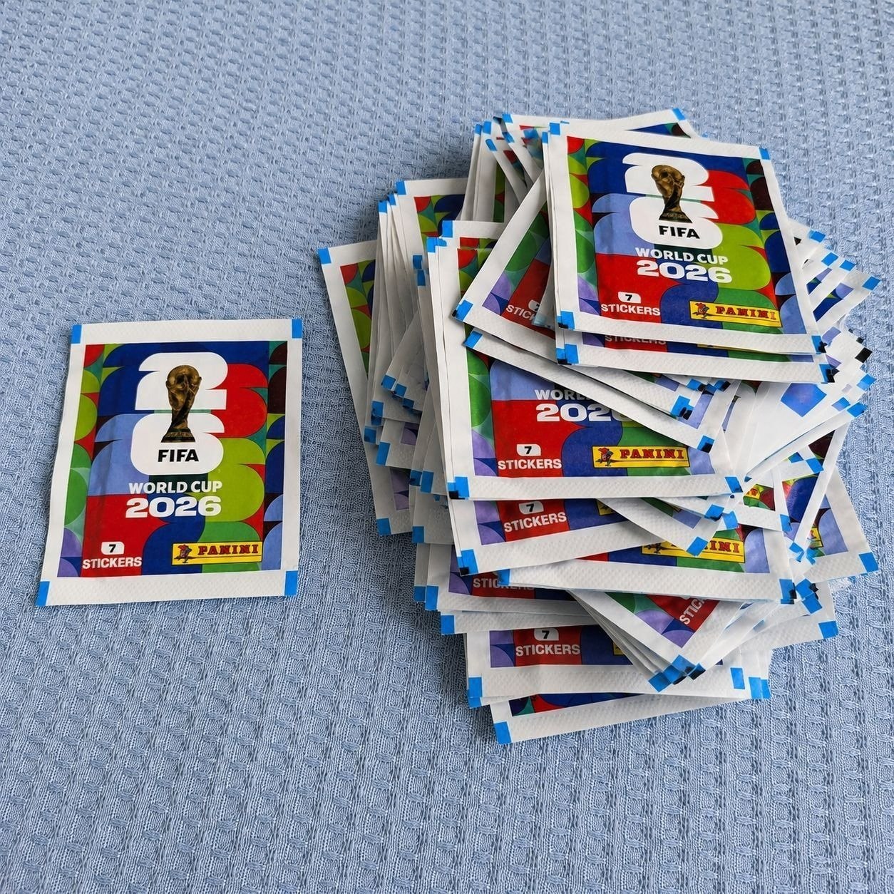 Kit 252 Figurinhas Álbum Copa do Mundo 2026 - 36 Envelopes