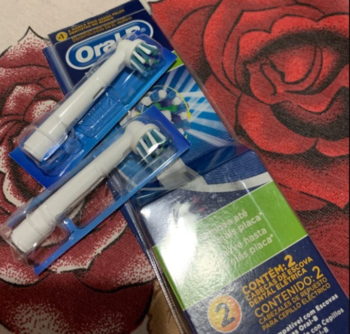 Refil para Escova Elétrica Oral-B Pro Series Advanced Clean - 2 Unidades