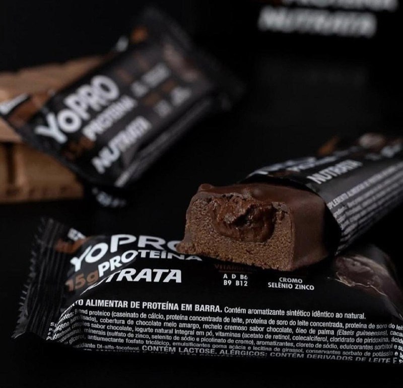 Nutrata Yopro 55g Display com 12 Barras Chocolate