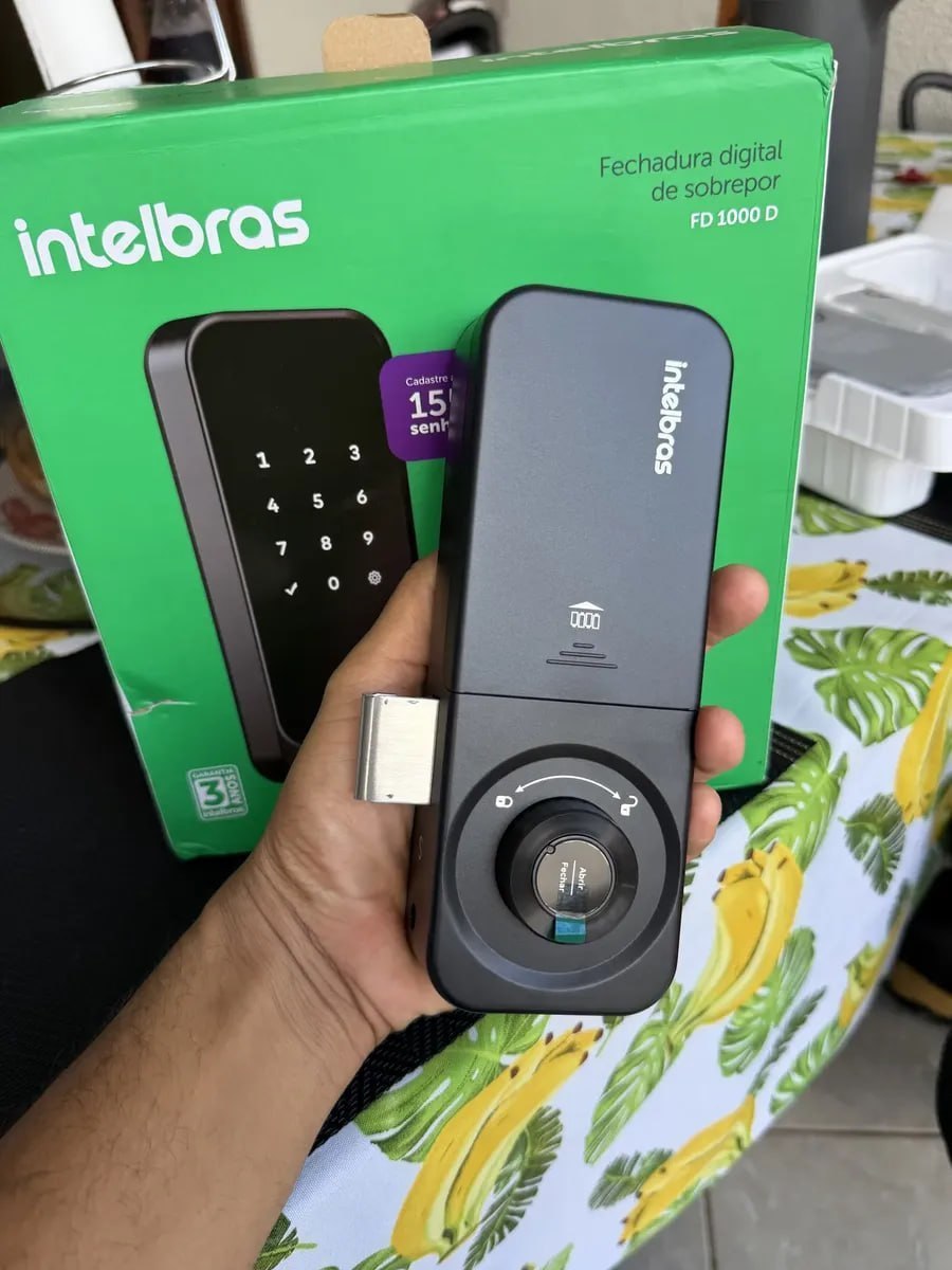 Fechadura Digital de Sobrepor FD 1000 D Intelbras