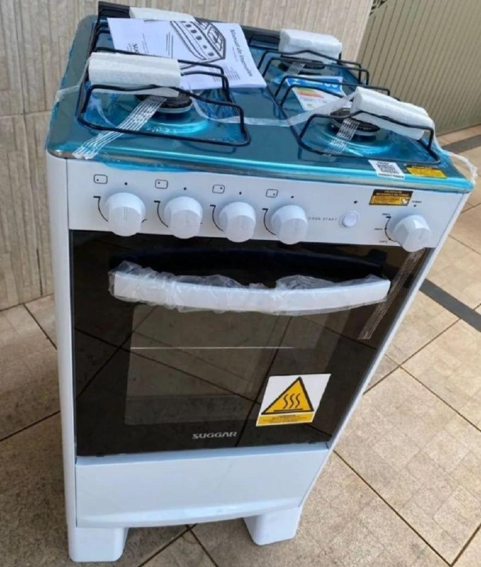 Fogão Suggar Cook Start Mesa Inox 4 Bocas Bivolt