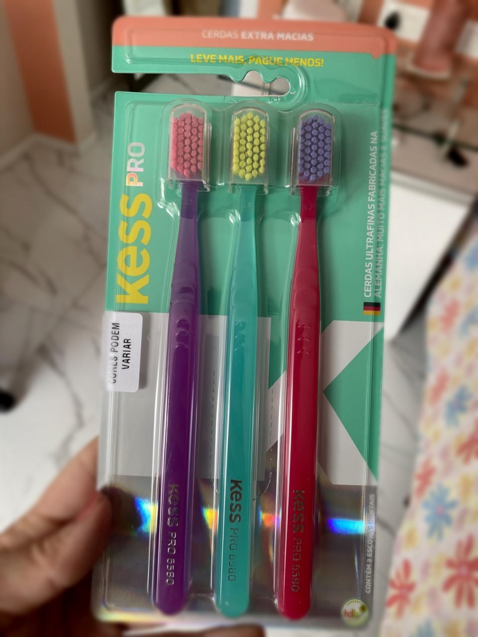 Escova Dental Kess Extra Macias - 3 Unidades