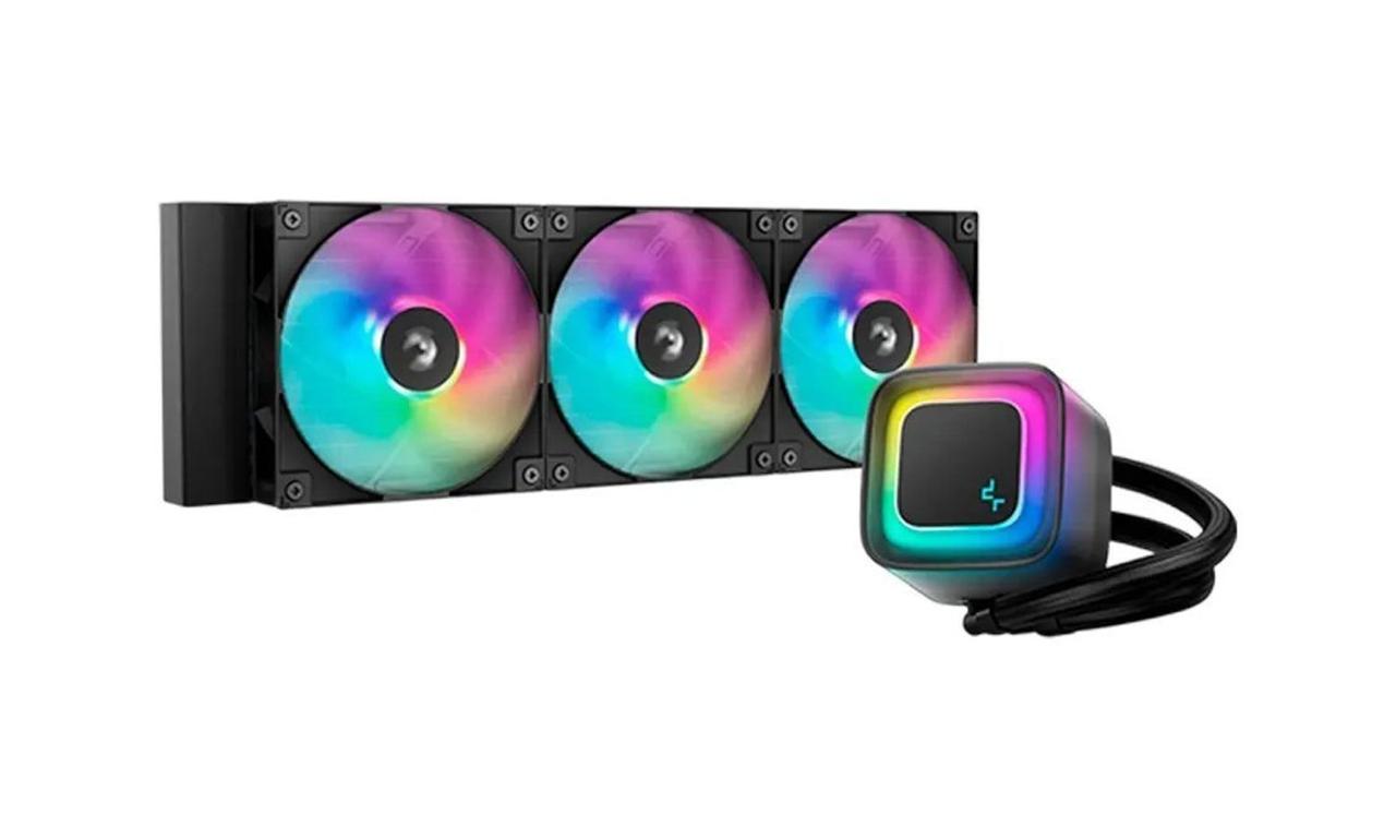 Water Cooler Deepcool Le360 V2 360mm ARGB Preto Anti-leak