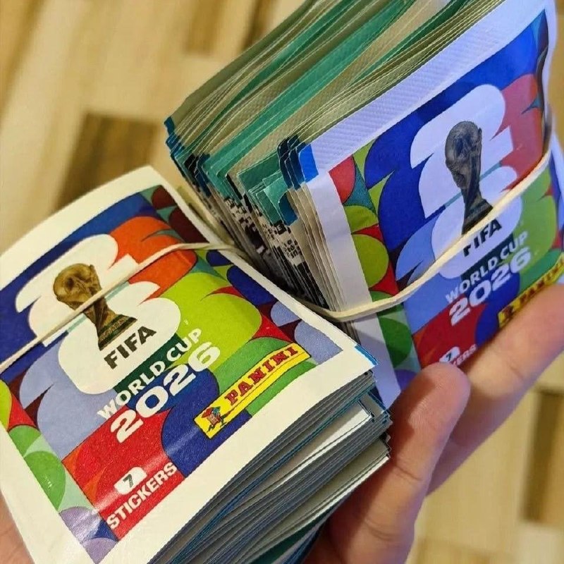 Kit 24 Envelopes Figurinhas Panini Copa do Mundo FIFA 2026