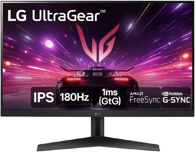 Monitor Gamer LG UltraGear 24" 24GS60F-B IPS Full HD 180Hz