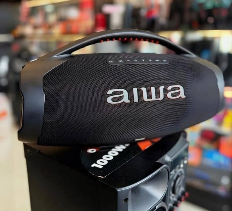 Caixa De Som Boombox Plus Aiwa BBS-01-B 200W