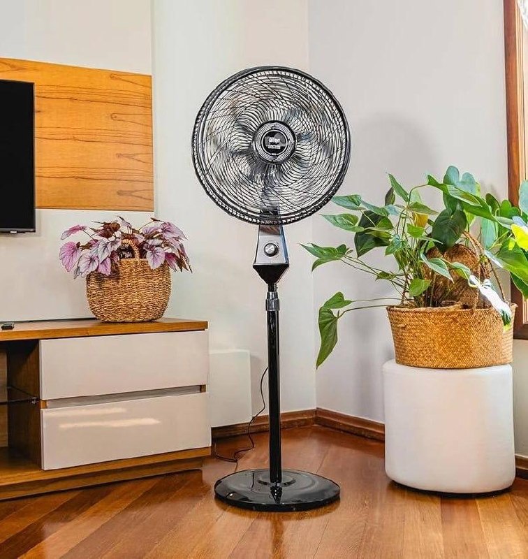 Ventilador de Coluna Silencioso WAP Flow Turbo 180W 8 Pás