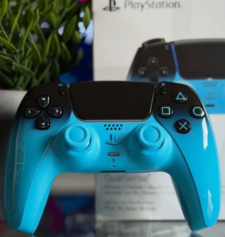 Controle sem fio PlayStation DualSense Rhythm Blue
