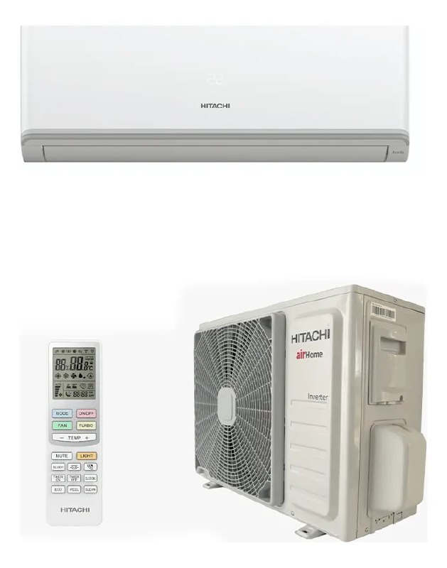 Ar Condicionado Split Inverter Wi-Fi Hitachi 9.000/12.000 Btus