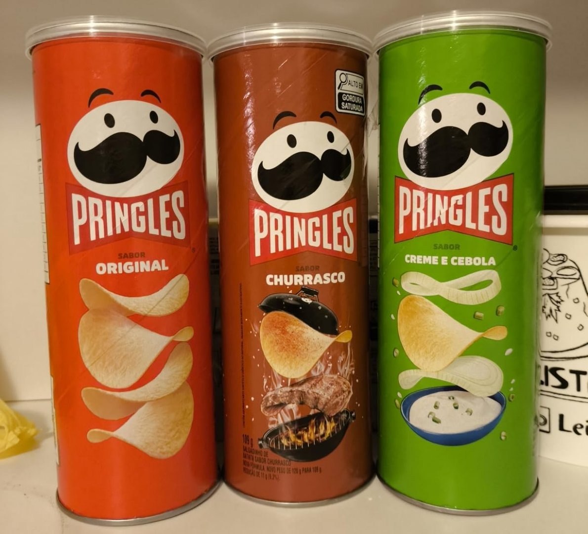 Pringles Tripack Festa do Futebol 322g