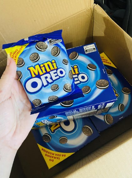 Oreo Biscoito Recheado Mini - Caixa com 10 Unidades 35g