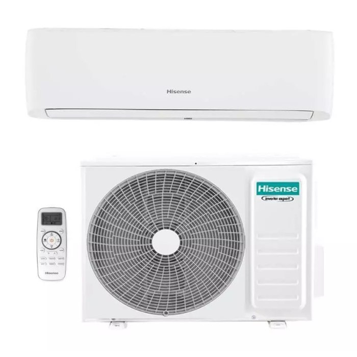 Ar Condicionado Inverter 12000 BTUs Hisense Eco Plus Frio