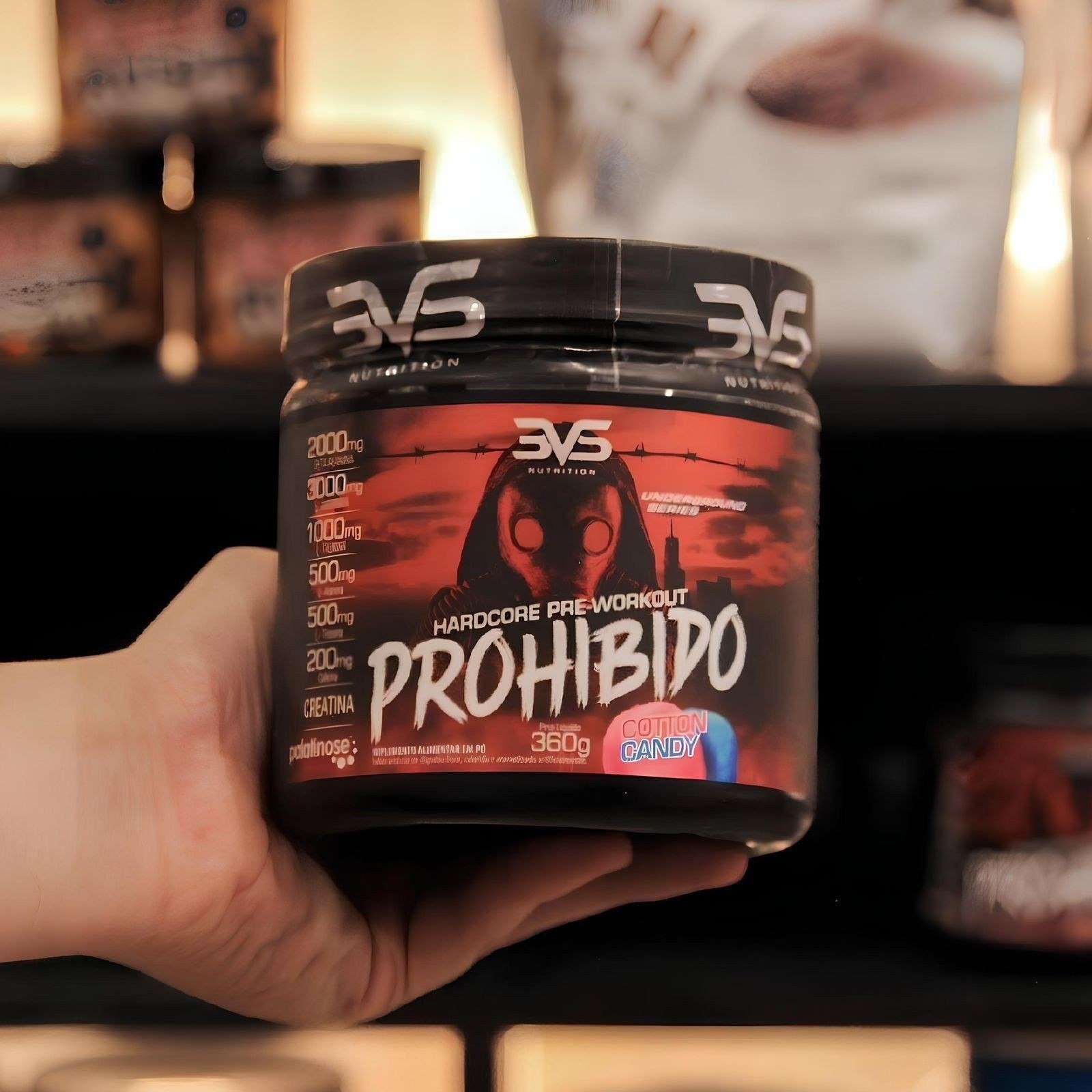 Prohibido Pré-Treino 360g - 6 Sabores Disponíveis