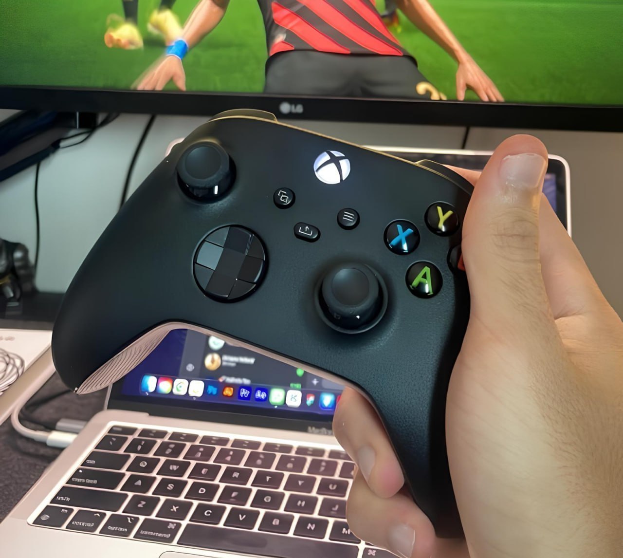 Controle Sem Fio Xbox Series EP2-40651 + Cabo USB Preto