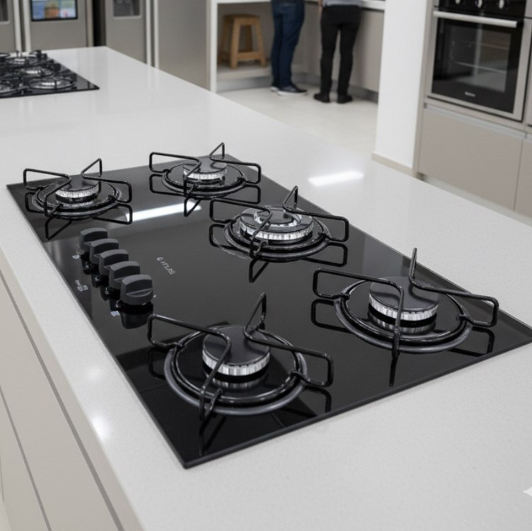 Cooktop 5 Bocas Atlas Agile Up Bivolt
