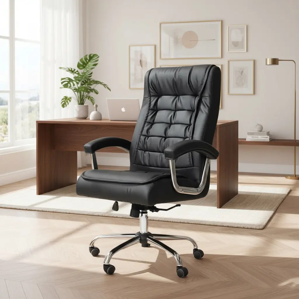 Cadeira de Escritório Miami Presidente Ergonômica Luvinco