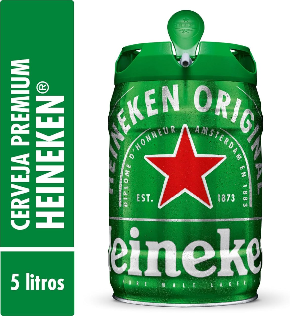 Heineken Cerveja Barril 5L
